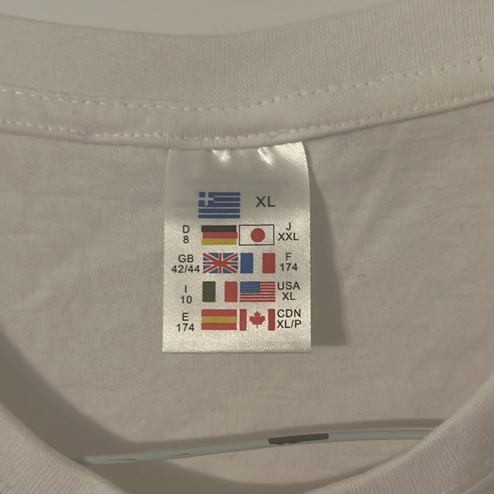 Tommy Hilfiger Men’s White Short Sleeve T-shirt Size X-Large - Picture 3 of 4